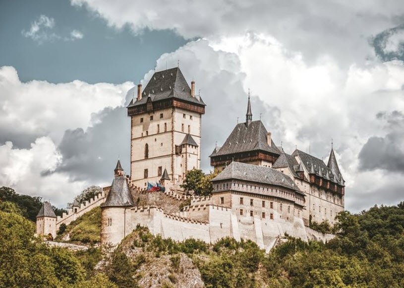 Nižbor Chateau, Nižbor, Czechia, Czech Republic (Czechia)
